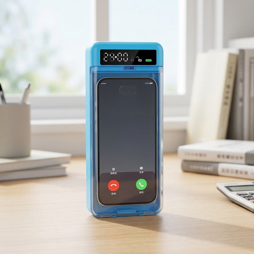Timed lock box for mobile - timed,