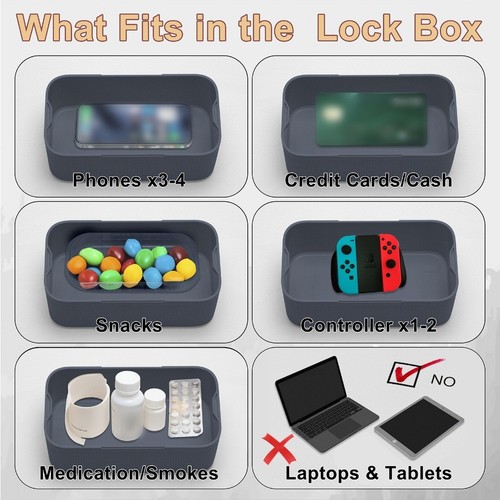 Secure timed lock box - timed,
