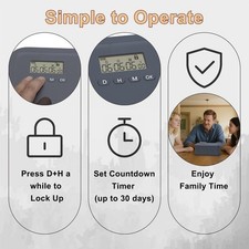 Secure Timed Lock Box with