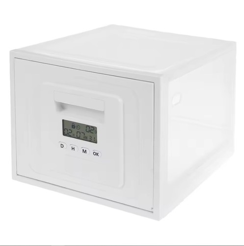 Timer lock boxes anti dust - anti,
