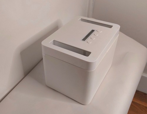 Metal timed lock box - lock, phone