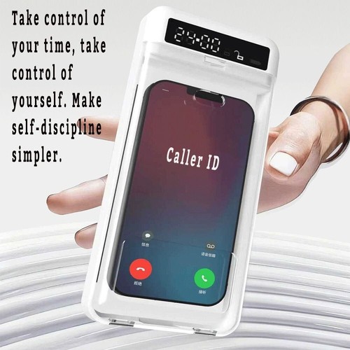 Transparent phone lock box - phone,