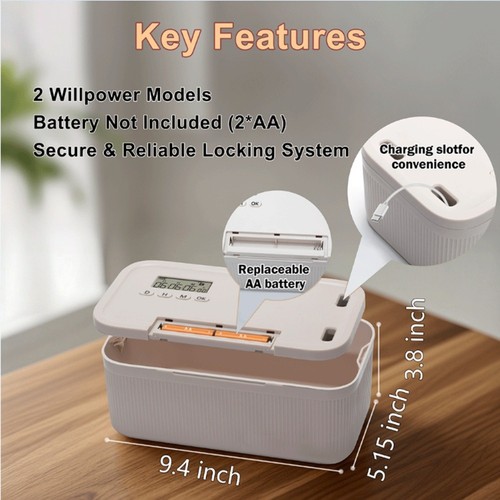 Digital timed lock - timed, for