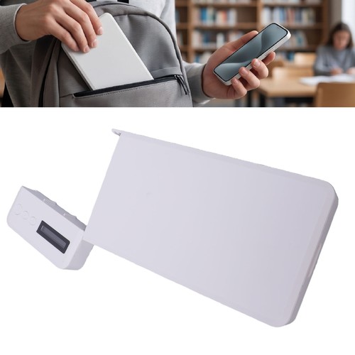 Portable phone lock box with - box,
