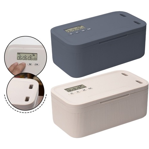 Secure timed lock box with - secure,